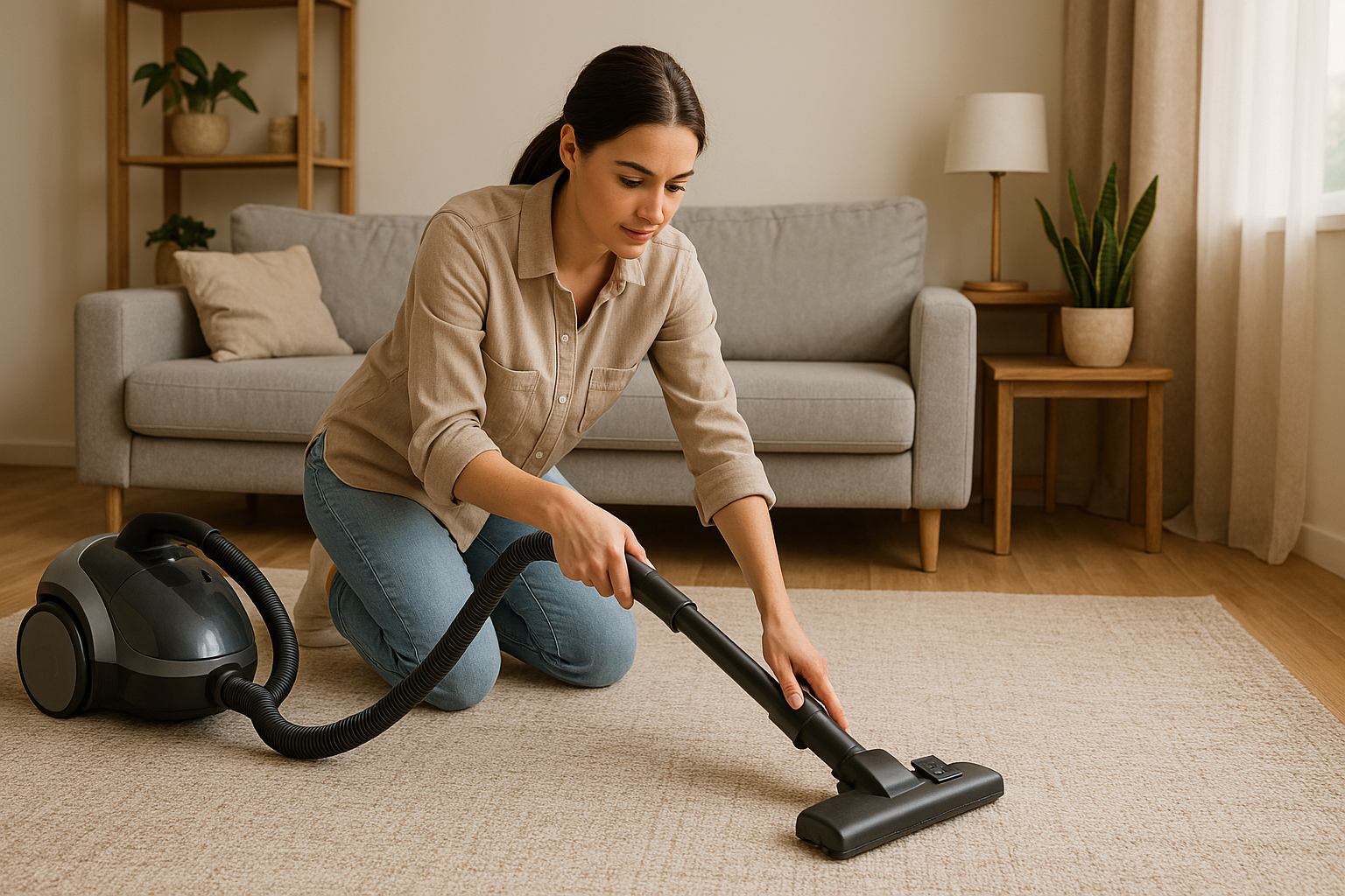 Είναι ασφαλές να καθαρίζω μόνος μου το χαλί μου;