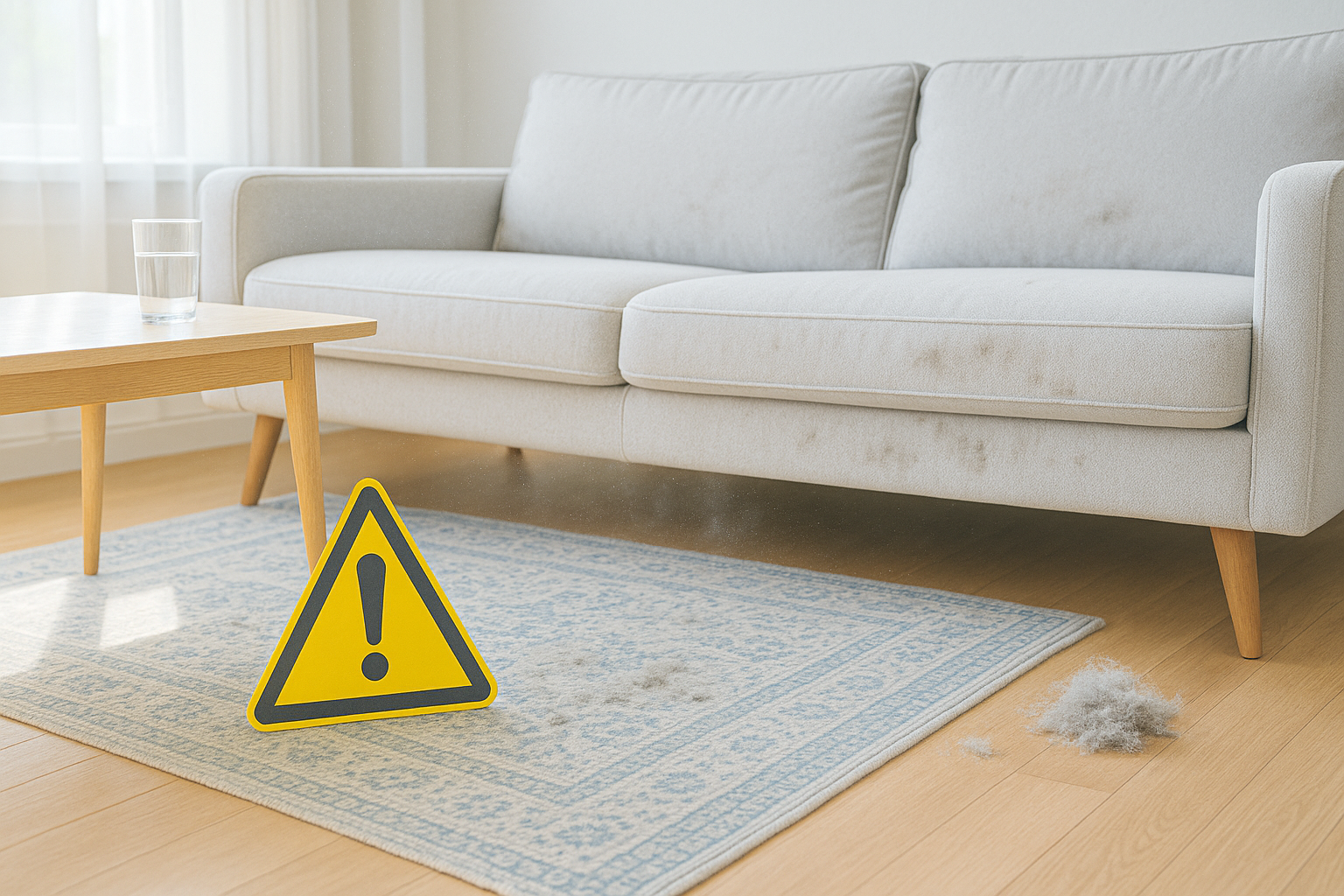 Τι κινδύνους κρύβει ένα βρώμικο σαλόνι;